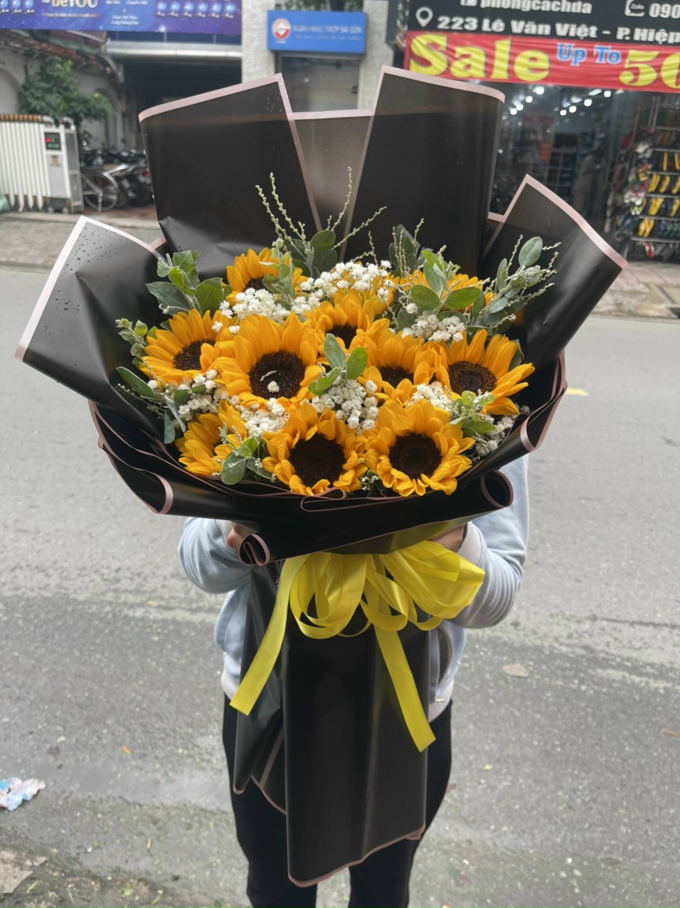A366 - Bó Hoa Hướng Dương A366 - Bó Hoa Hướng Dương